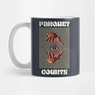 Hand Eyes Parquet Courts Mug